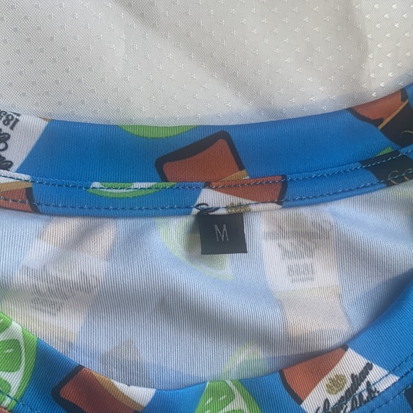 Canadian Club 1858 Whisky with Lime Medium T-Shirt Graphic Tee Golf - Picture 2 of 4